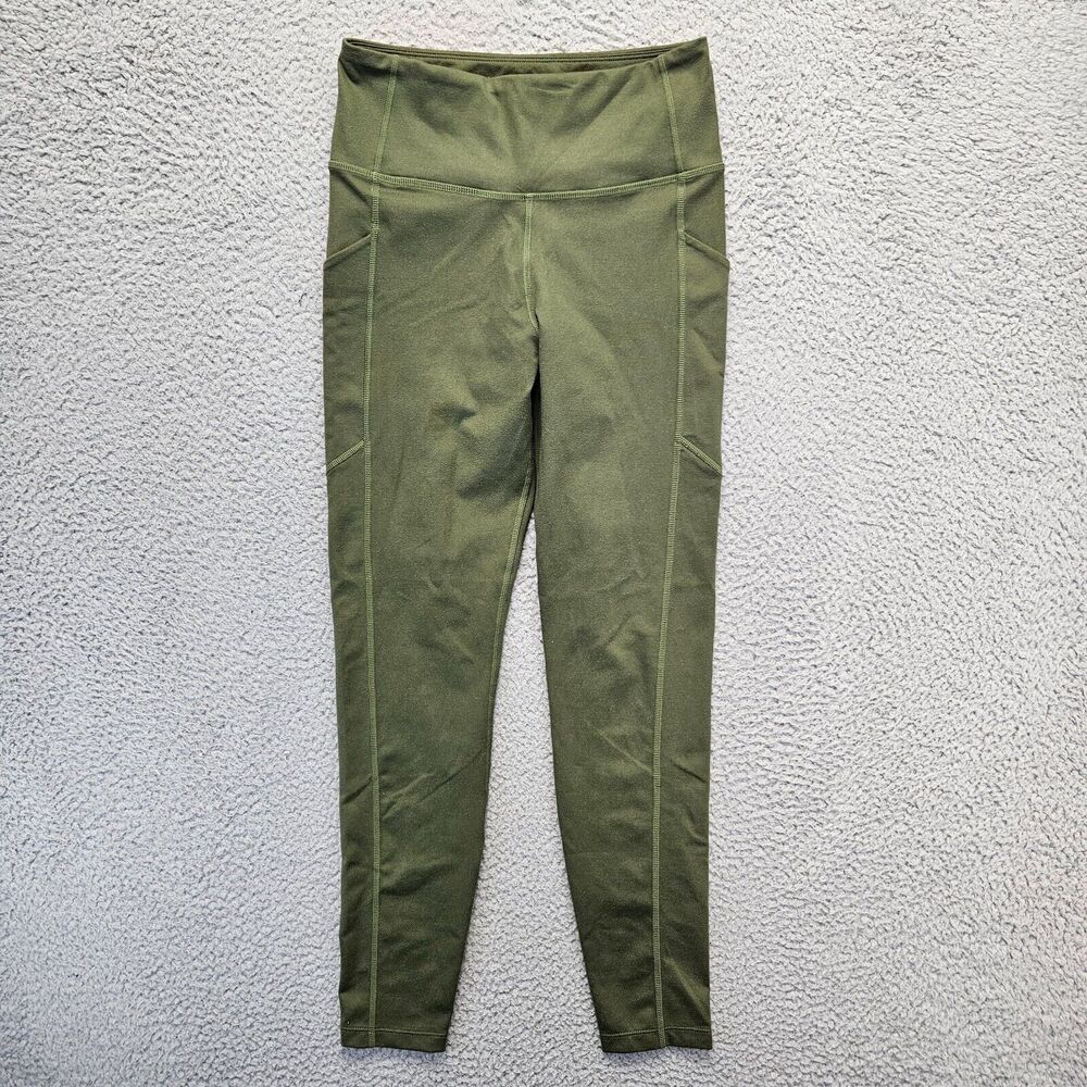 FIGS Leggings Womens Small Green 300 Performance Legging High Rise